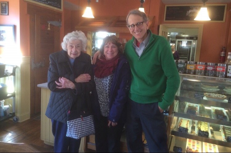 Our mentor Ruth Loudon helped inspire the Grove Street chapter.