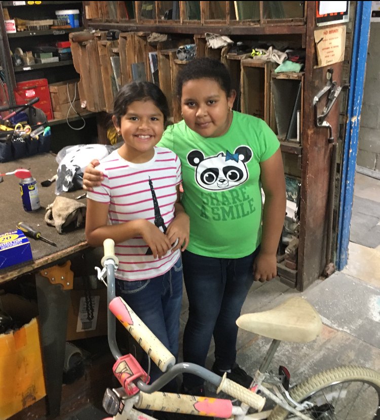 Two of our Zummo kids in 2017—the next generation of big thinkers.